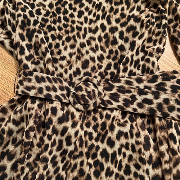 Zara Animal Print Dress - Picture 2 of 7